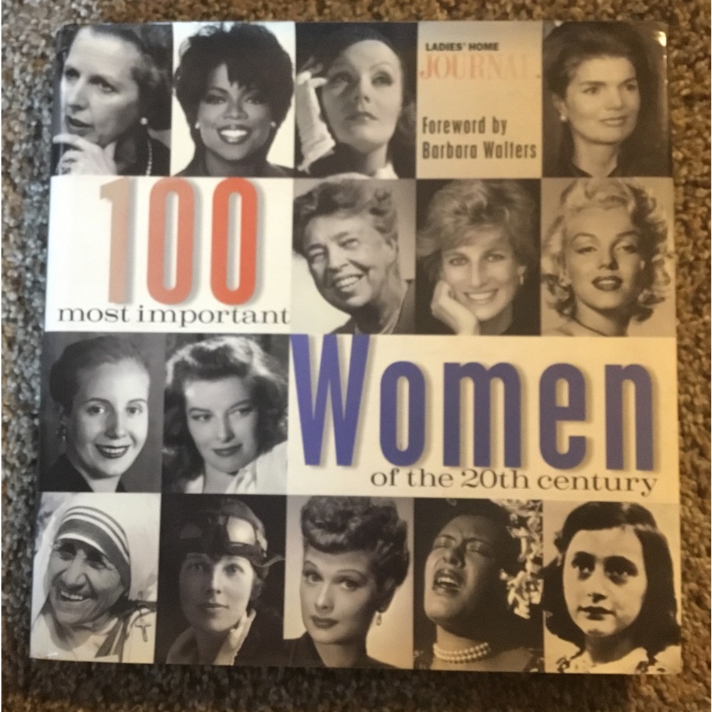 100 Most Important Women of 20th Century Hardcover Coffee table Book